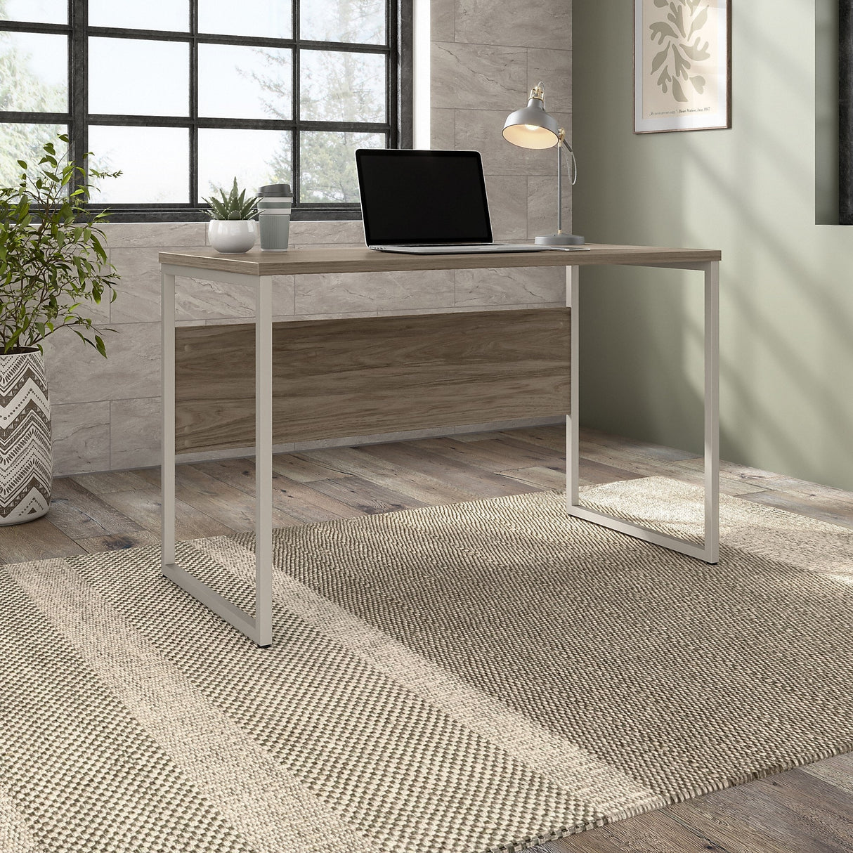 Hybrid 48W x 24D Computer Table Desk by Bush Business Furniture