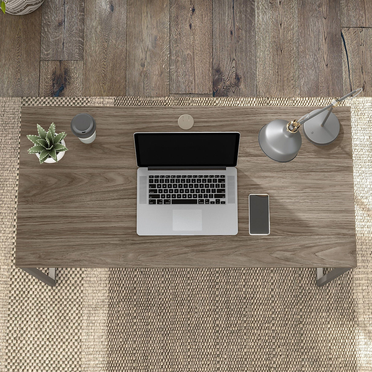 Hybrid 48W x 24D Computer Table Desk by Bush Business Furniture