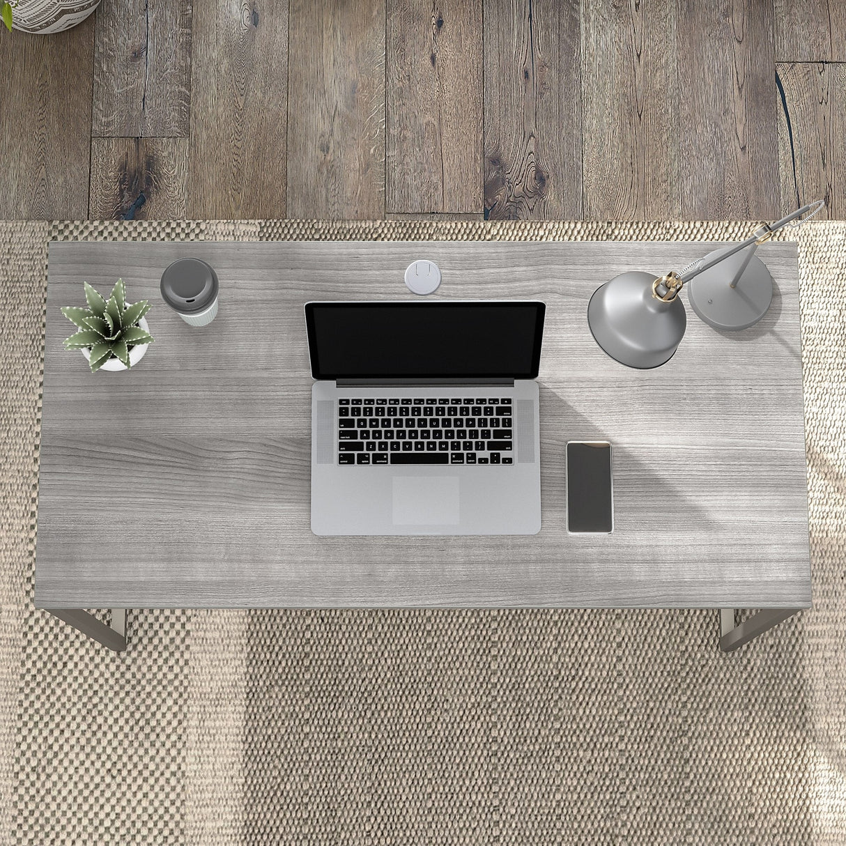 Hybrid 48W x 24D Computer Table Desk by Bush Business Furniture