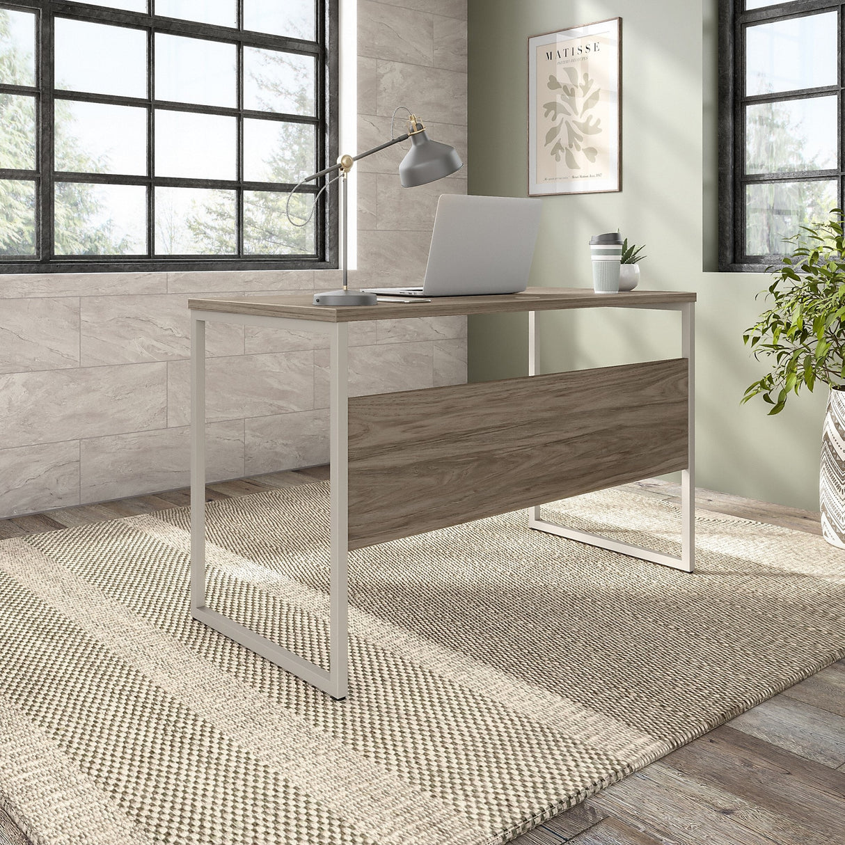 Hybrid 48W x 24D Computer Table Desk by Bush Business Furniture