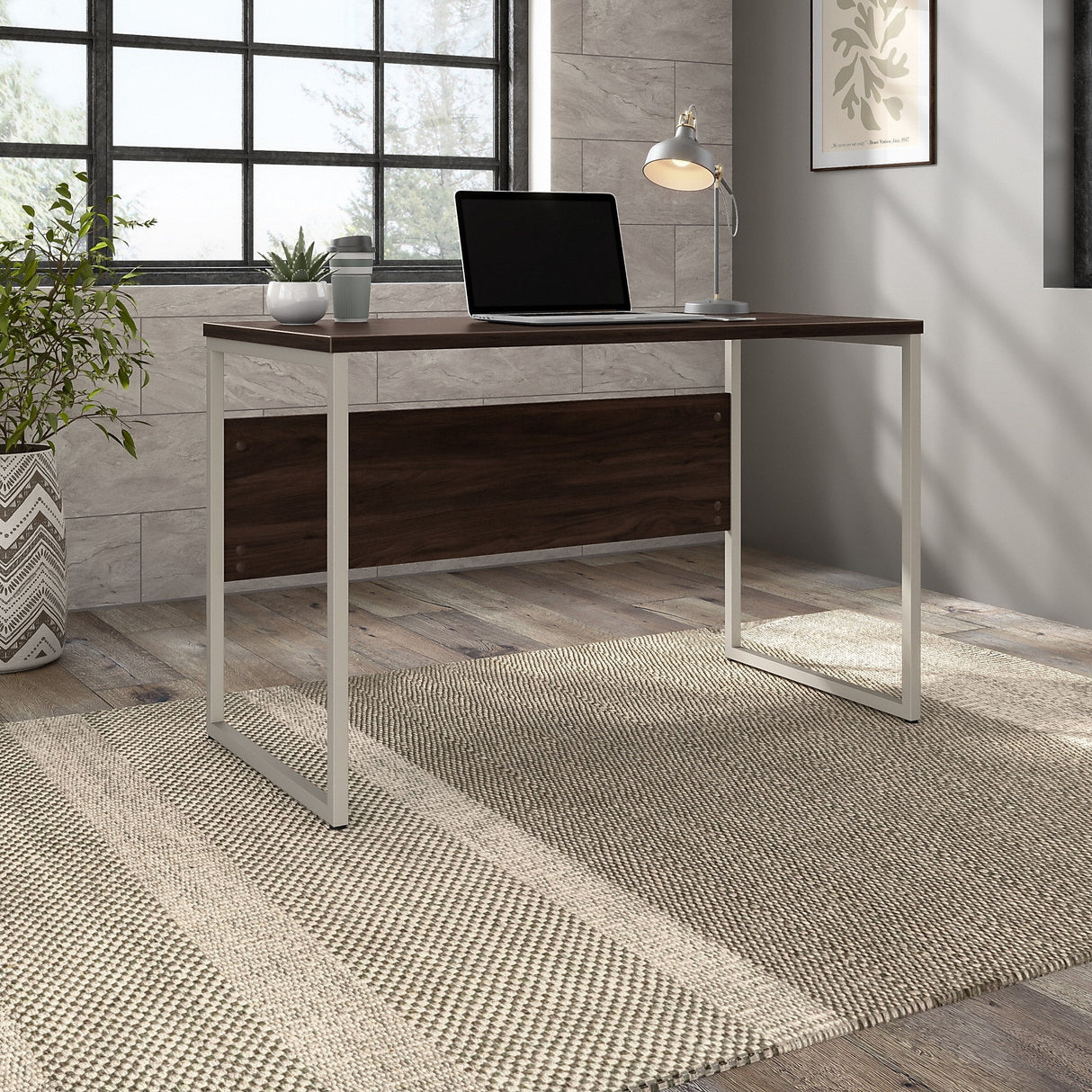 Hybrid 48W x 24D Computer Table Desk by Bush Business Furniture