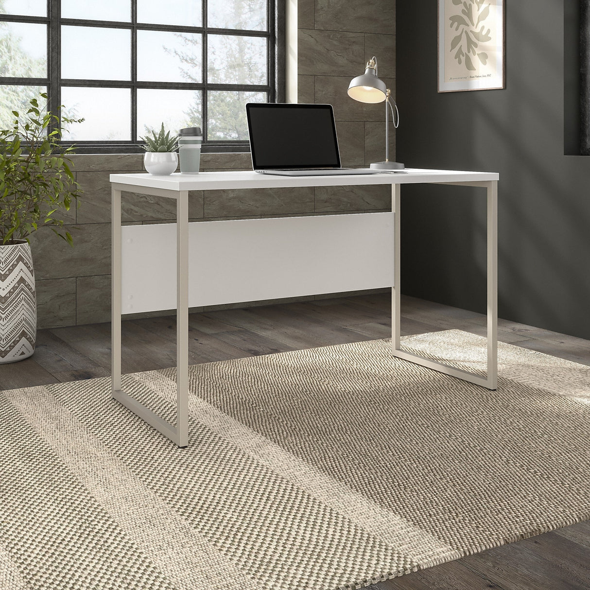Hybrid 48W x 24D Computer Table Desk by Bush Business Furniture