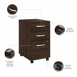 Hybrid 72W L Shaped Table Desk with Drawers by Bush Business Furniture