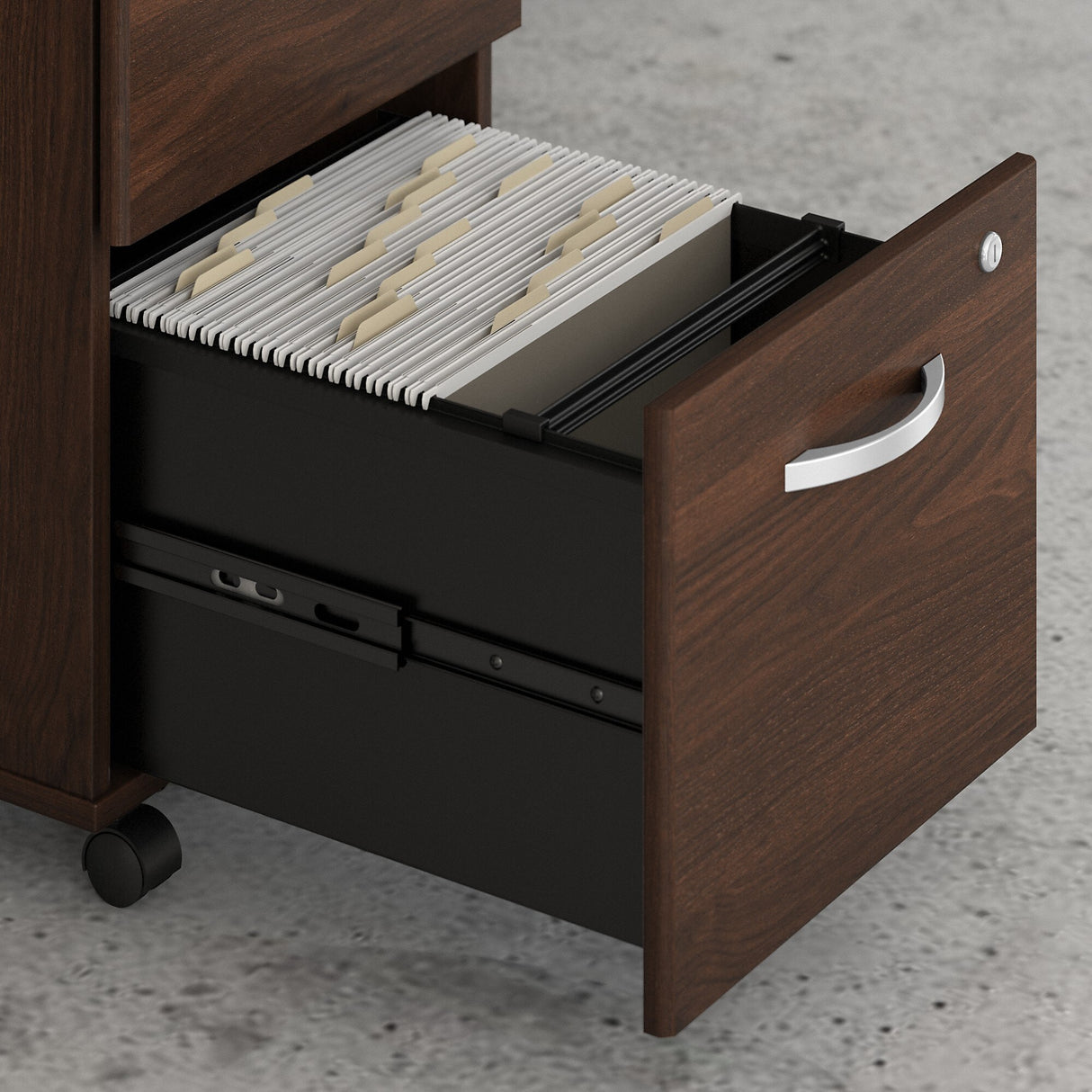 Hybrid 72W L Shaped Table Desk with Drawers by Bush Business Furniture