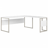 Hybrid 72W x 30D L Shaped Table Desk by Bush Business Furniture