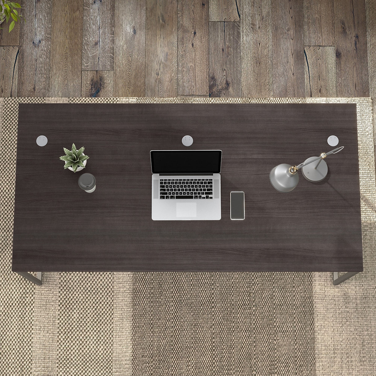 Hybrid 72W x 36D Computer Table Desk by Bush Business Furniture
