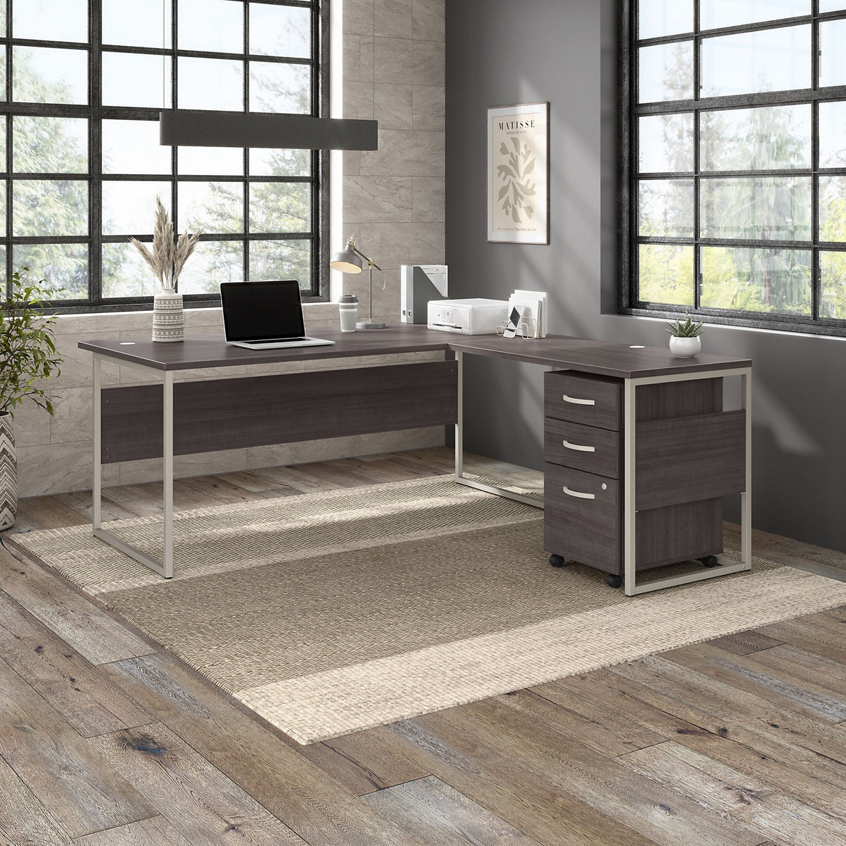 Hybrid 72W x 36D Computer Table Desk by Bush Business Furniture
