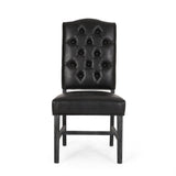 Hyvonen Tufted Dining Chairs (Set of 2) by Christopher Knight Home