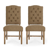 Hyvonen Tufted Dining Chairs (Set of 2) by Christopher Knight Home