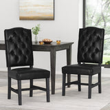 Hyvonen Tufted Dining Chairs (Set of 2) by Christopher Knight Home