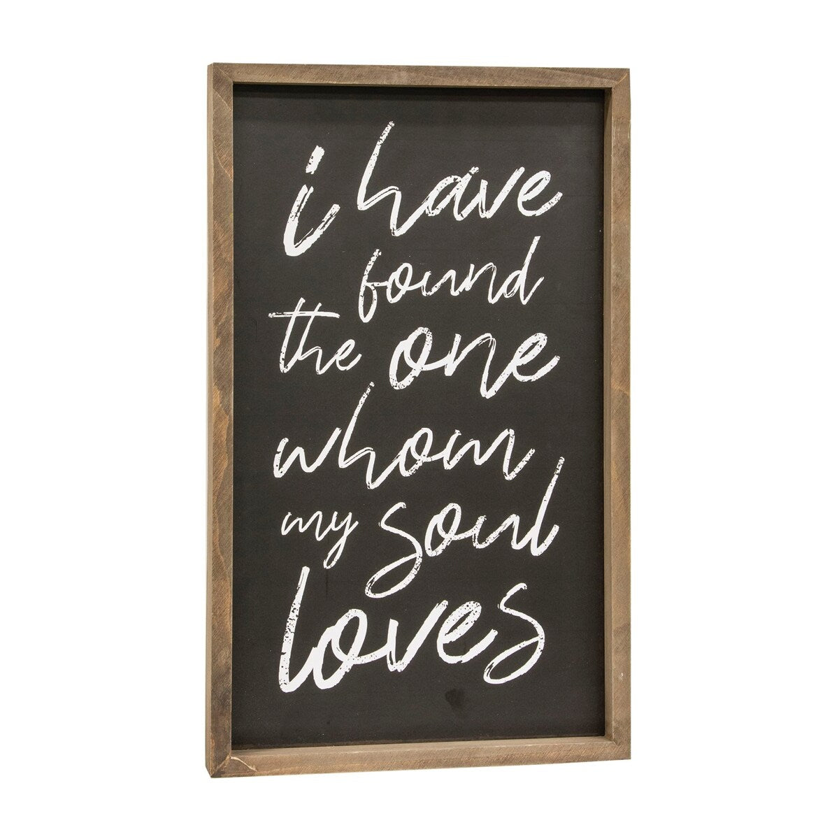 I Have Found the One Chalkboard Look Sign