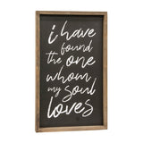 I Have Found the One Chalkboard Look Sign
