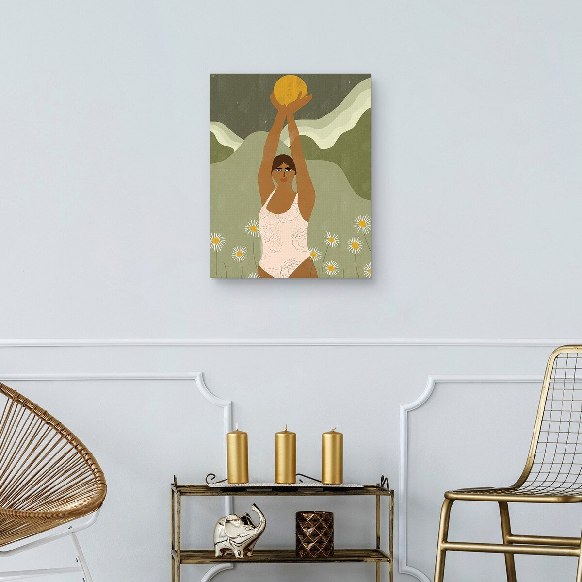 I Have the Sun by Alja Horvat Canvas Art Print