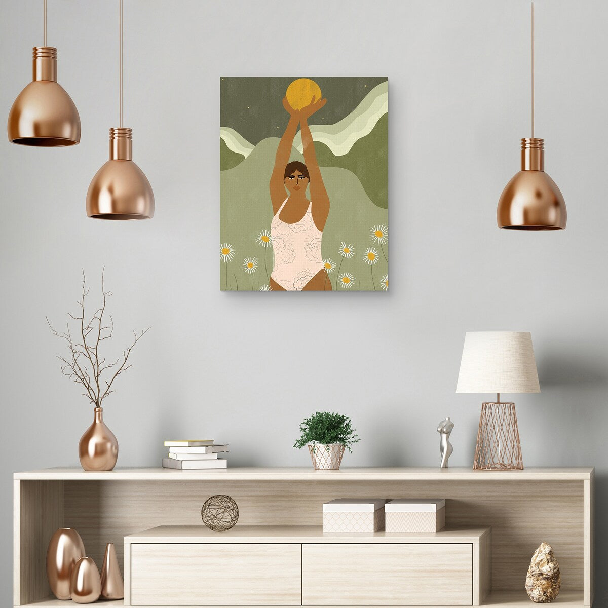 I Have the Sun by Alja Horvat Canvas Art Print