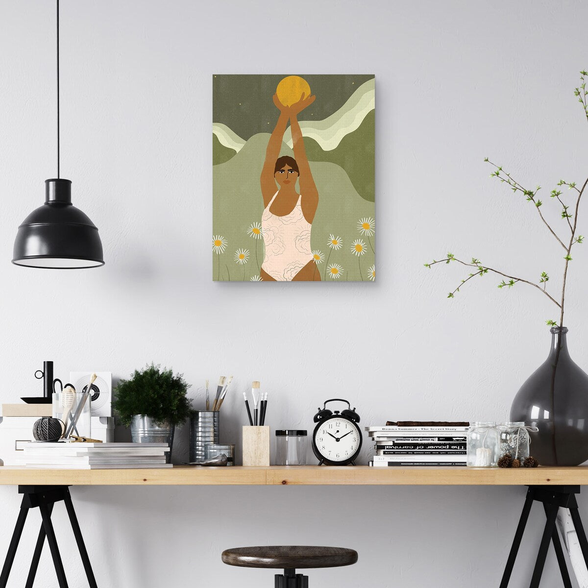 I Have the Sun by Alja Horvat Canvas Art Print