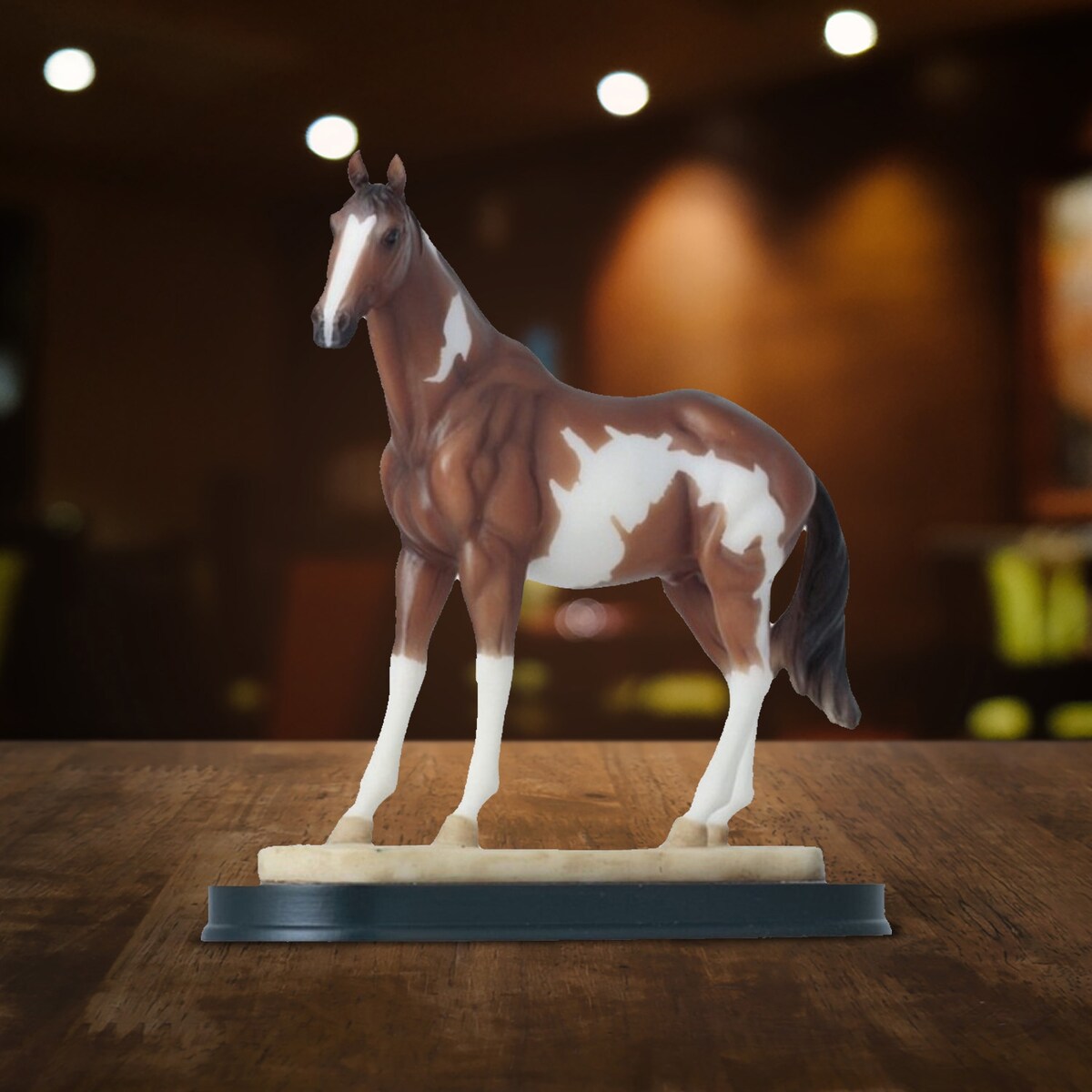 ICE ARMOR 6"H Palomino Horse Figurine Style 2