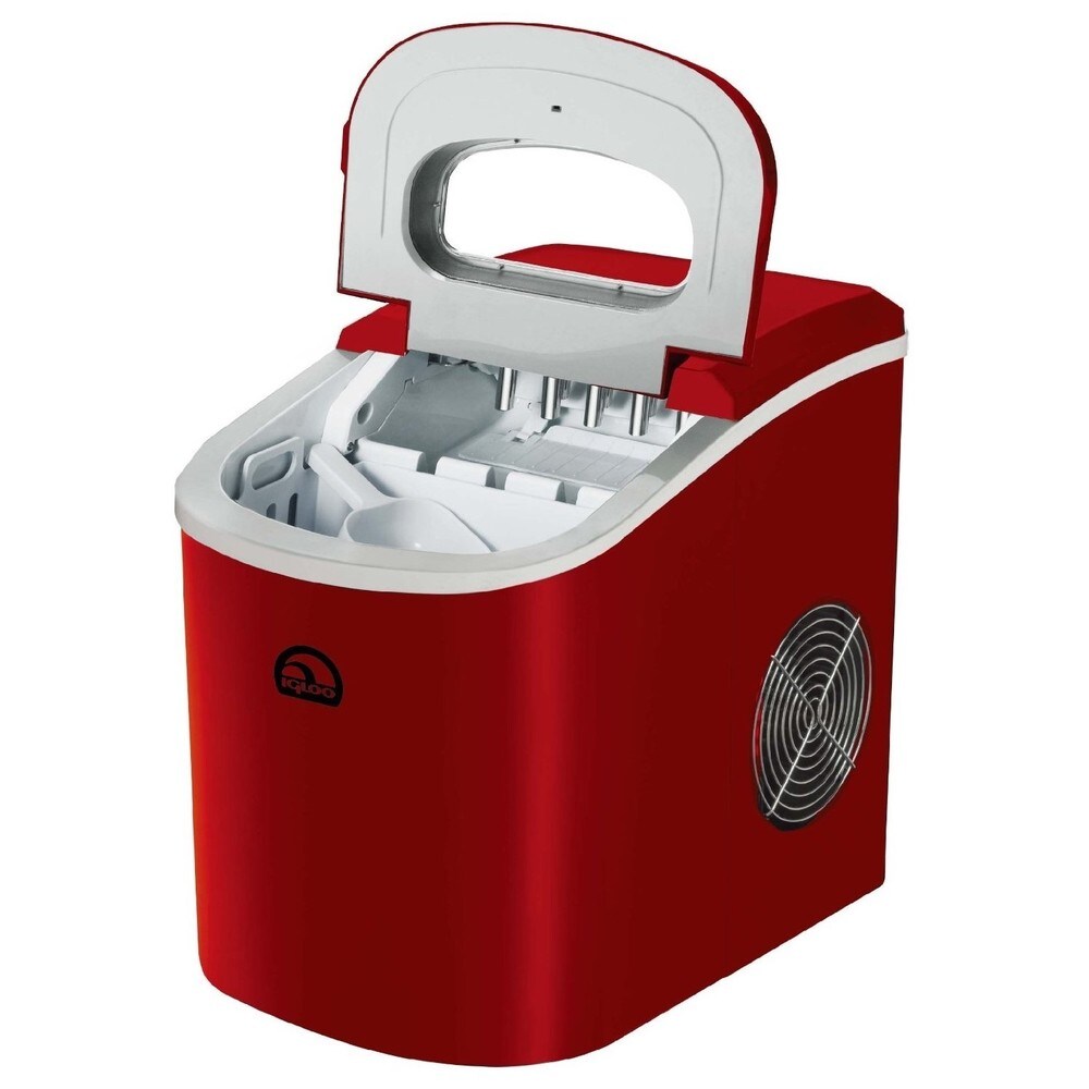 IGLOO ICE102 Counter Top Ice Maker - RED