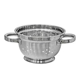 IH Casa Decor Stainless Steel Deep Colander With Handles 9.5" - Silver