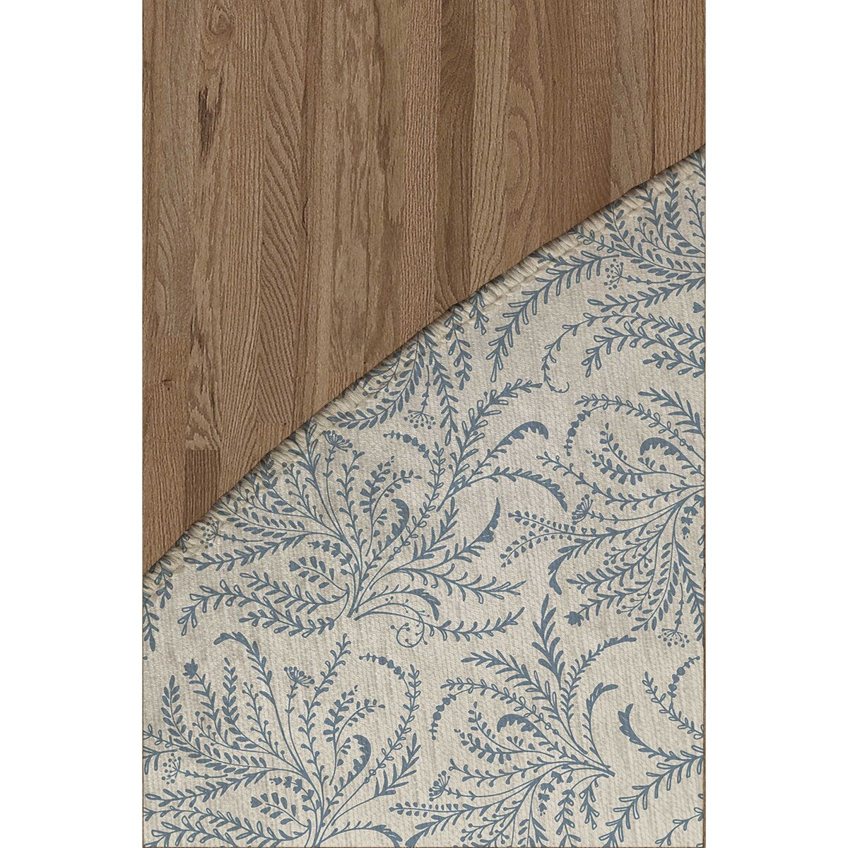 IN THE MEADOW DENIM BLUE Laundry Mat By Kavka Designs