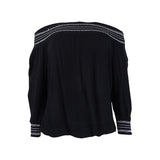 INC International Concepts Women's Crochet-Trim Off-The-Shoulder Top