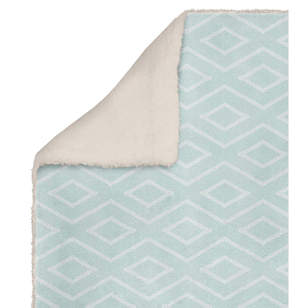 INCA TRIBAL MINT Sherpa Comforter - 30X40