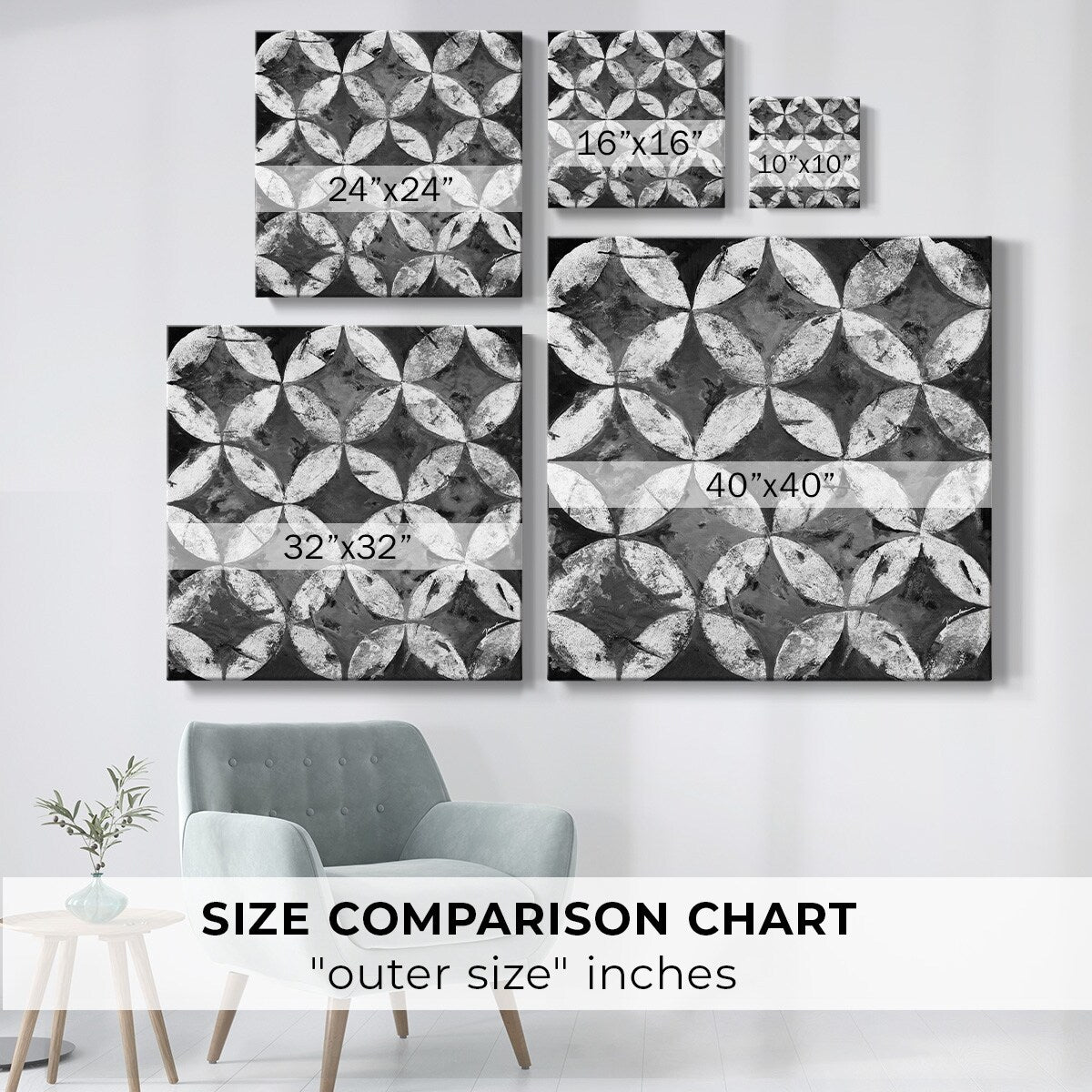 INDUSTRIAL CHIC V7-Gallery Wrapped Canvas