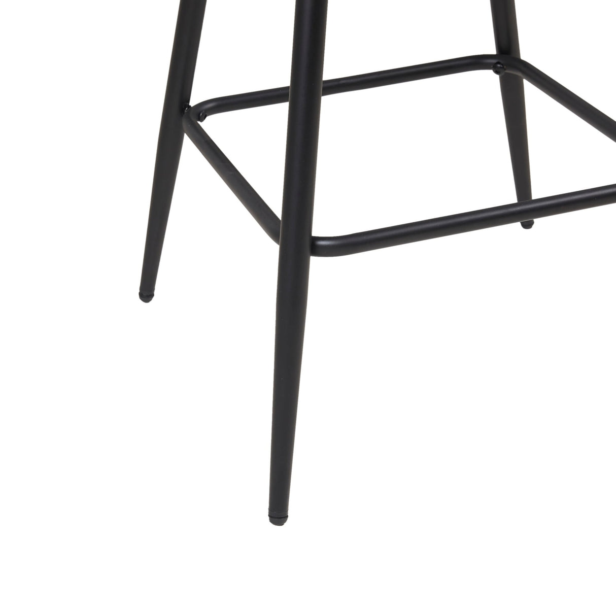 INK+IVY Adams Grey Faux Leather Swivel Counter Stool