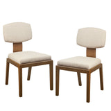 INK+IVY Lemmy Armless Upholstered Dining Chair (Set of 2) - Tan