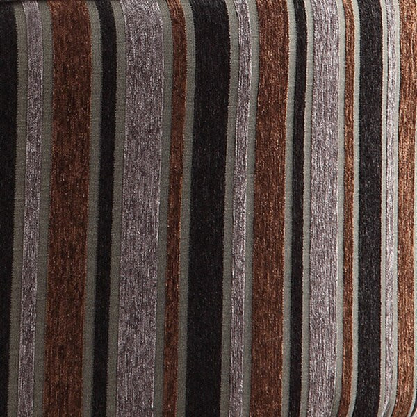 INSPIRE Q Damen Dark Tonal Stripe Modern Round Swivel Chair