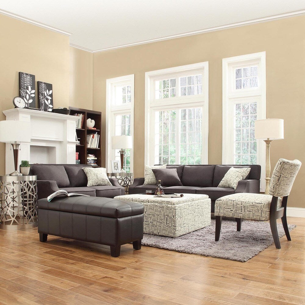 Draper Geographic Accent Chair by INSPIRE Q