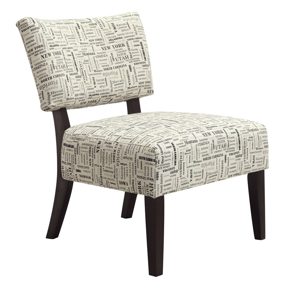Draper Geographic Accent Chair by INSPIRE Q