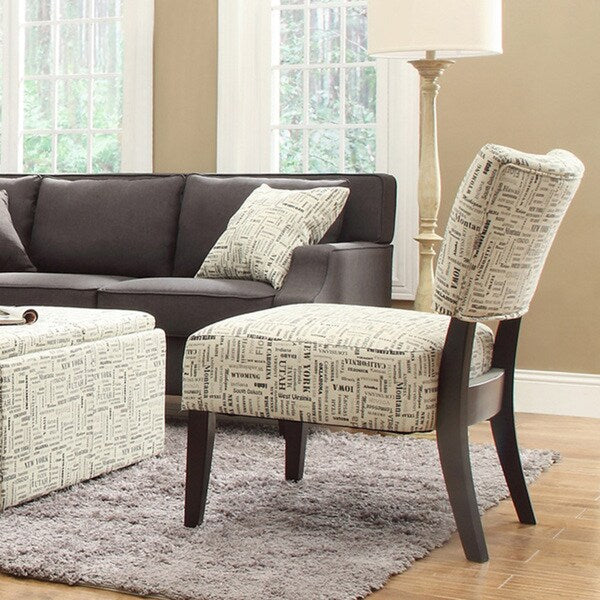 Draper Geographic Accent Chair by INSPIRE Q