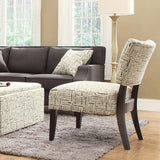 Draper Geographic Accent Chair by INSPIRE Q