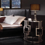 INSPIRE Q Mandell Crucifix Support Metal Accent Table