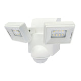 IQ America 700 Lumen Battery Operated LED Motion Security Flood Light w L-Bracket Mount