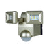 IQ America 700 Lumen Battery Operated LED Motion Security Flood Light w L-Bracket Mount