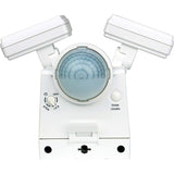 IQ America 700 Lumen Battery Operated LED Motion Security Flood Light w L-Bracket Mount