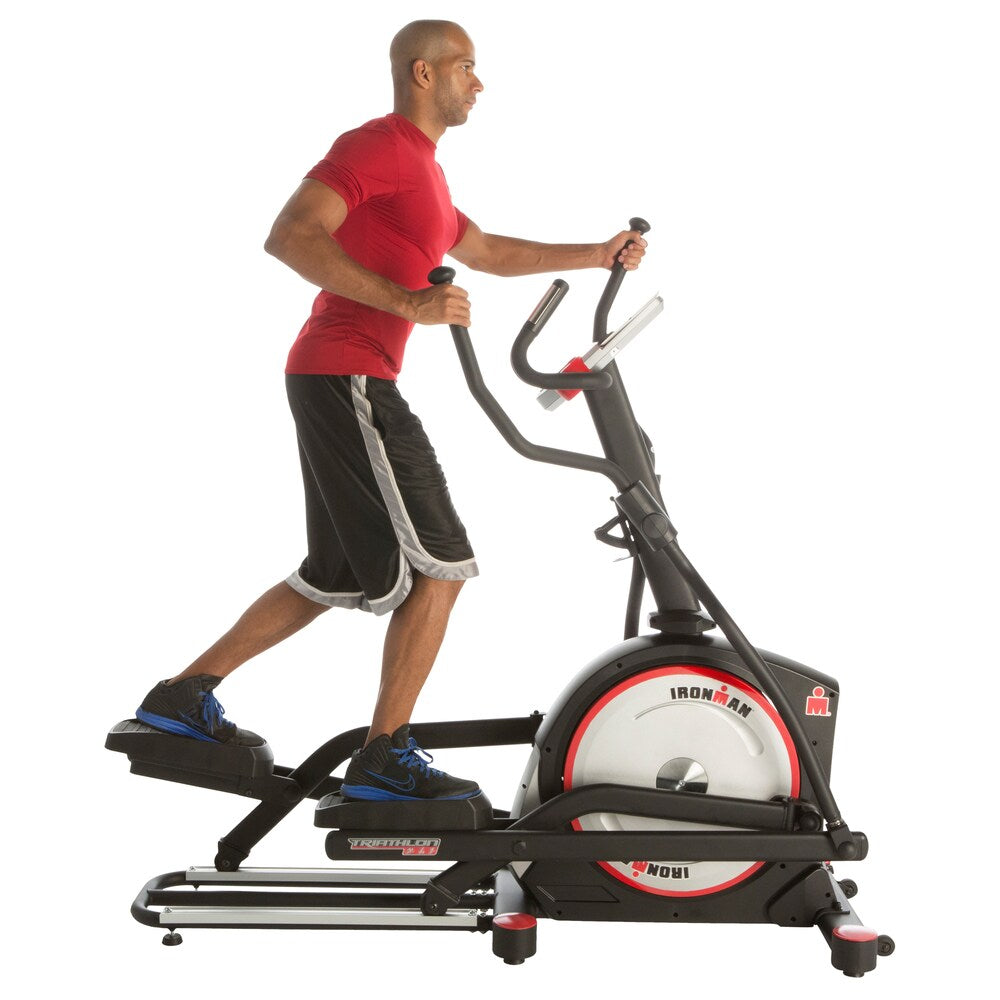 IRONMAN X-Class 610 Smart Technology Elliptical Trainer with Bluetooth, BONUS 122K Heart Rate Chest Belt and Equipment Mat
