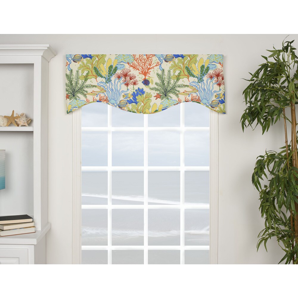 Island Breeze Shaped Valance