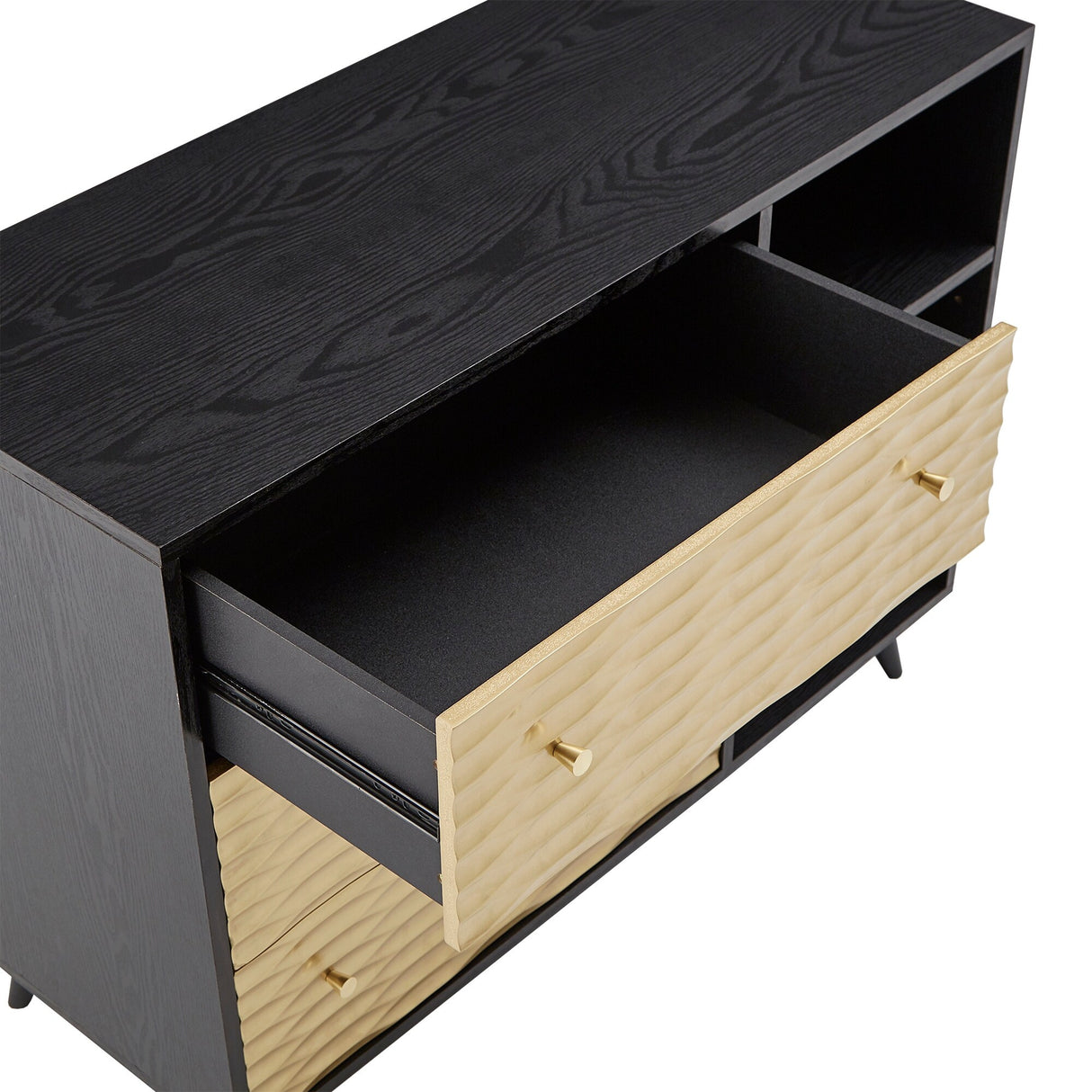 Icarus Two-Tone 3-Drawer Accent Chest by iNSPIRE Q Bold