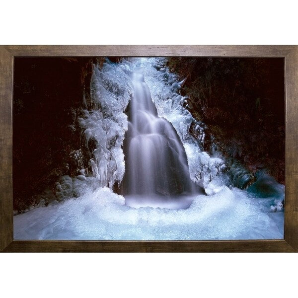 Ice Fall 3-THOHAN127154 Print 12"x18" by Thomas Haney