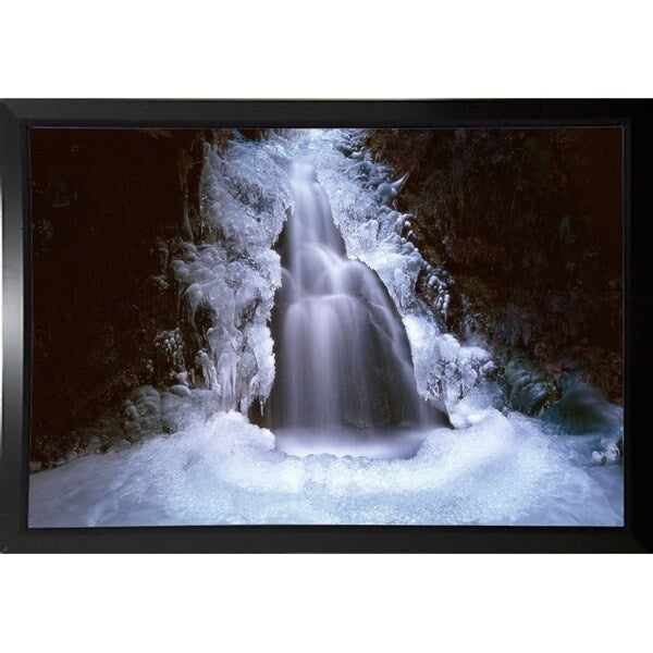 Ice Fall 3-THOHAN127154 Print 12"x18" by Thomas Haney