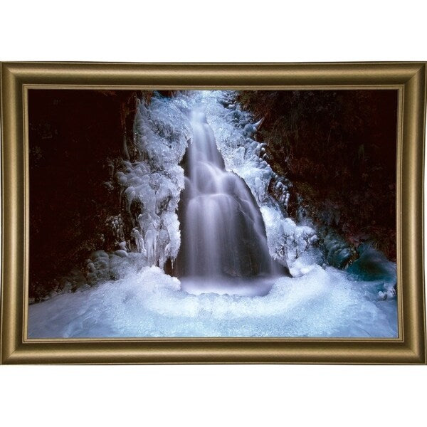 Ice Fall 3-THOHAN127154 Print 12"x18" by Thomas Haney
