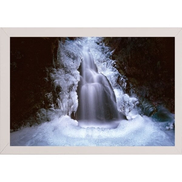Ice Fall 3-THOHAN127154 Print 12"x18" by Thomas Haney