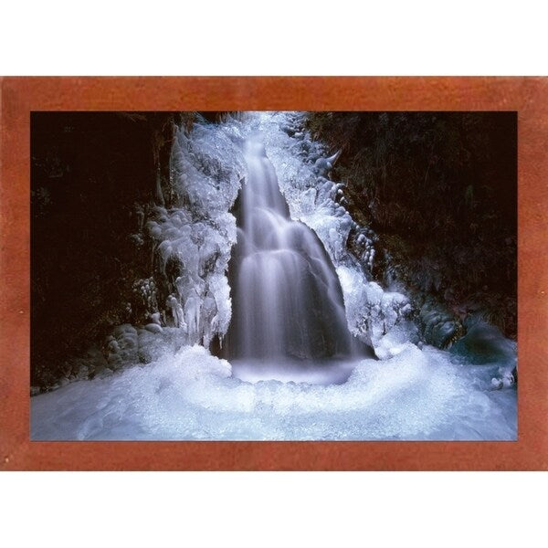 Ice Fall 3-THOHAN127154 Print 12"x18" by Thomas Haney
