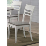 The Gray Barn Avalon 5-piece Contemporary Dining Set in Stormy White and Ash
