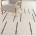 Ignacio Modern Striped Area Rug