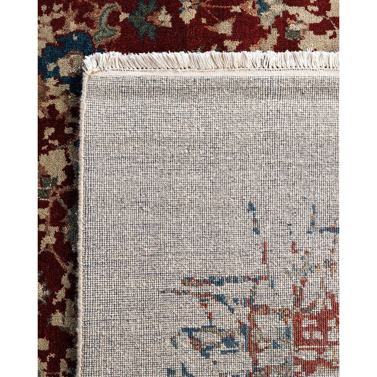Ikat One-of-a-Kind Hand-Knotted Area Rug - Beige, 8' 1" x 10' 4" - 8' 1" x 10' 4"