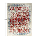 Ikat One-of-a-Kind Hand-Knotted Area Rug - Beige, 8' 1" x 10' 4" - 8' 1" x 10' 4"