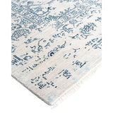 Ikat One-of-a-Kind Hand-Knotted Area Rug - Gray, 8' 2" x 10' 1" - 8' 2" x 10' 1"